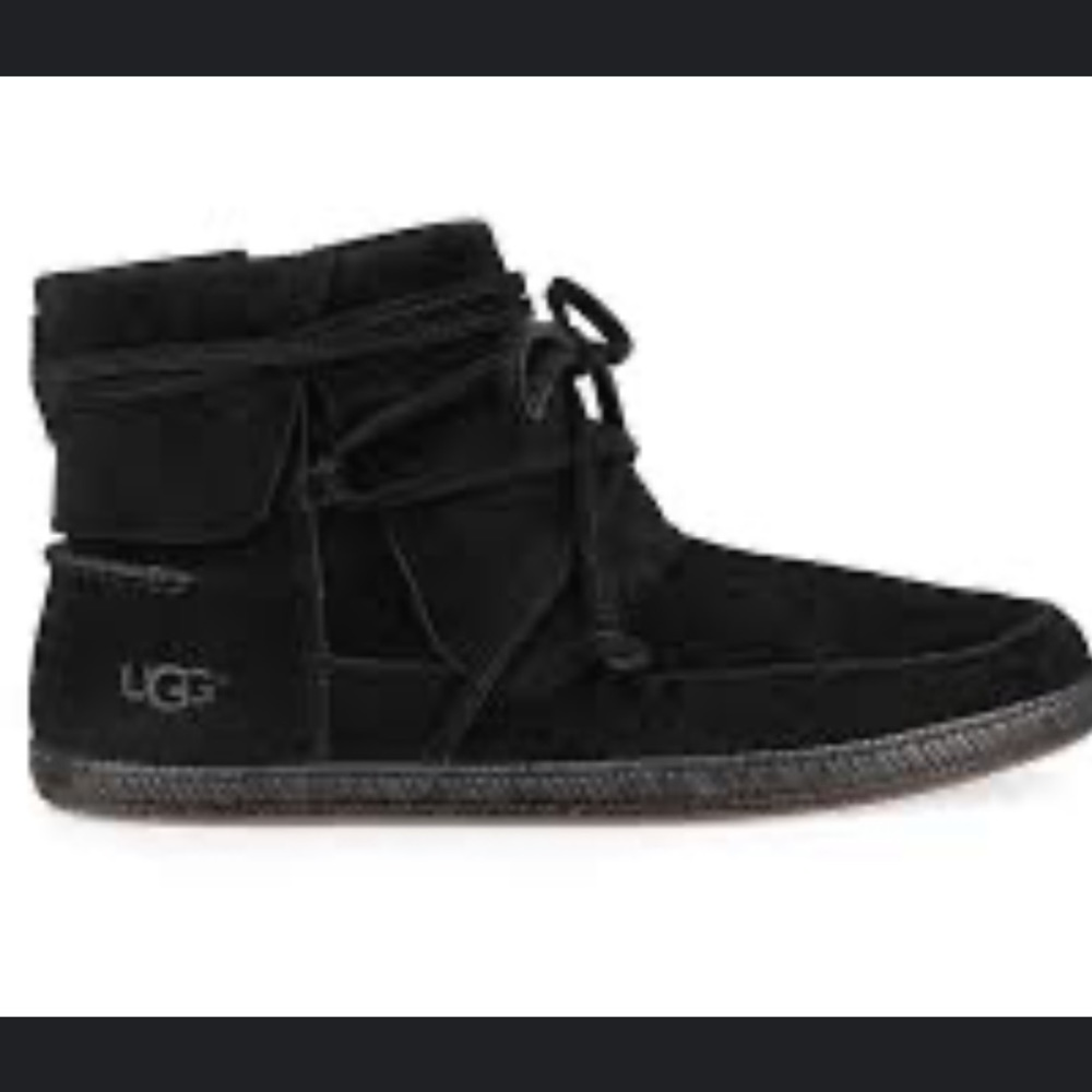 Very Gently Worn UGG Reid Suede Zipper Bootie